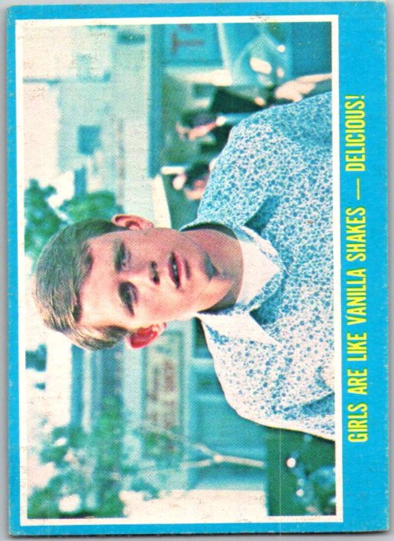 1976 Topps Happy Days #18 Girls Are Like Vanilla Shakes Delicious V35855