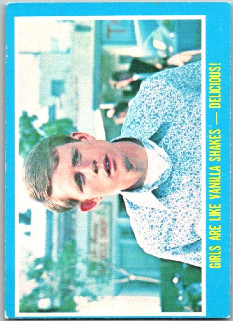 1976 Topps Happy Days #18 Girls Are Like Vanilla Shakes Delicious V35857