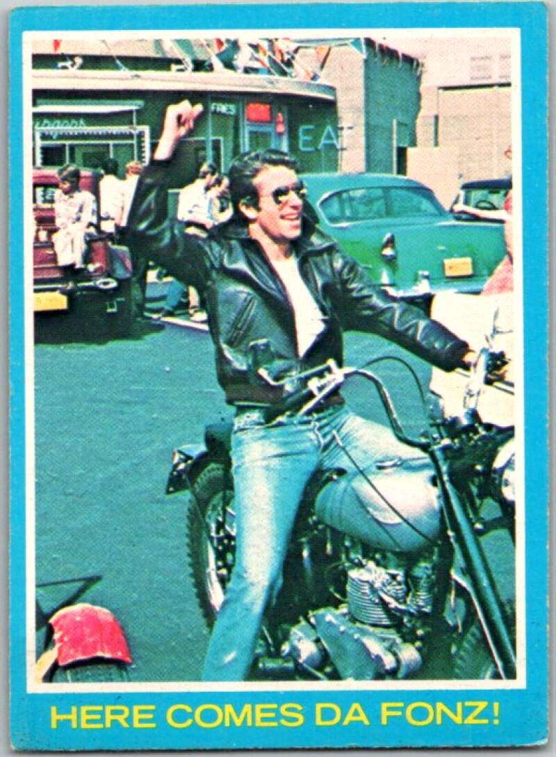1976 Topps Happy Days #20 Here Comes Da Fonz V35864