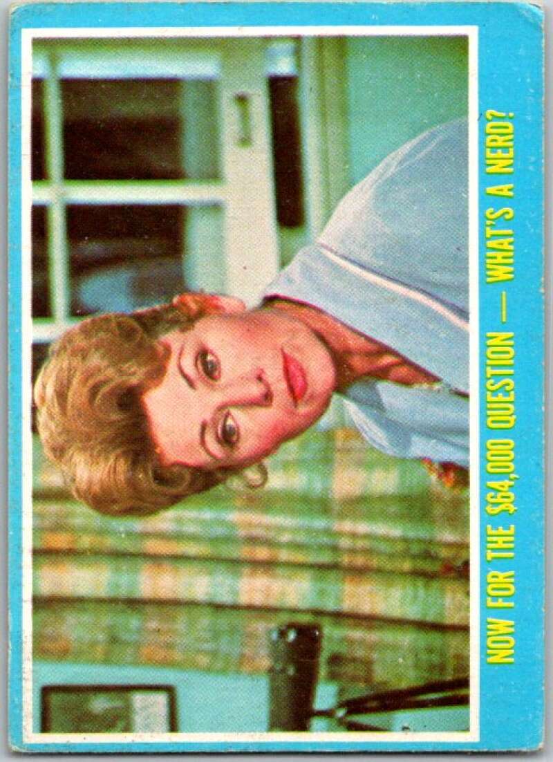 1976 Topps Happy Days #23 Now for the 64000 Question What's a Nerd V35871