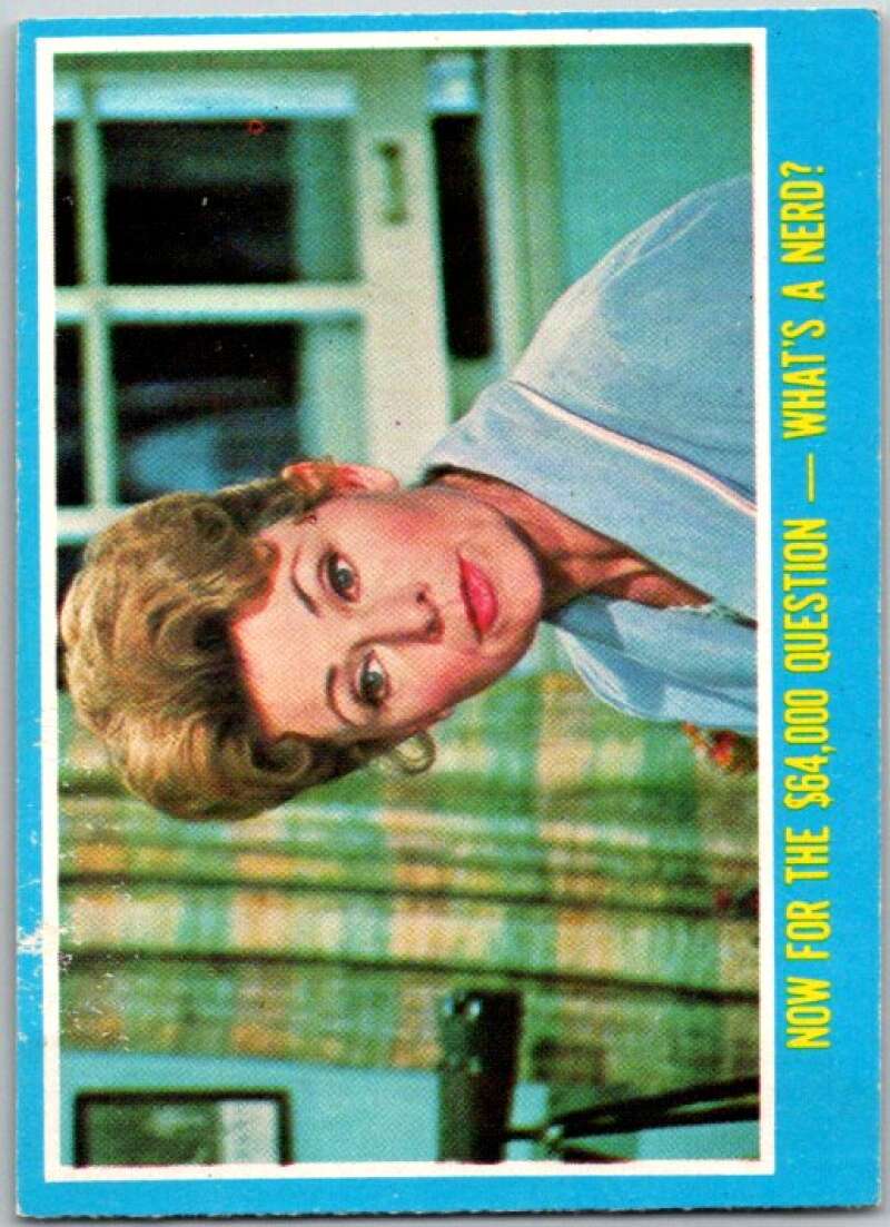 1976 Topps Happy Days #23 Now for the 64000 Question What's a Nerd V35872