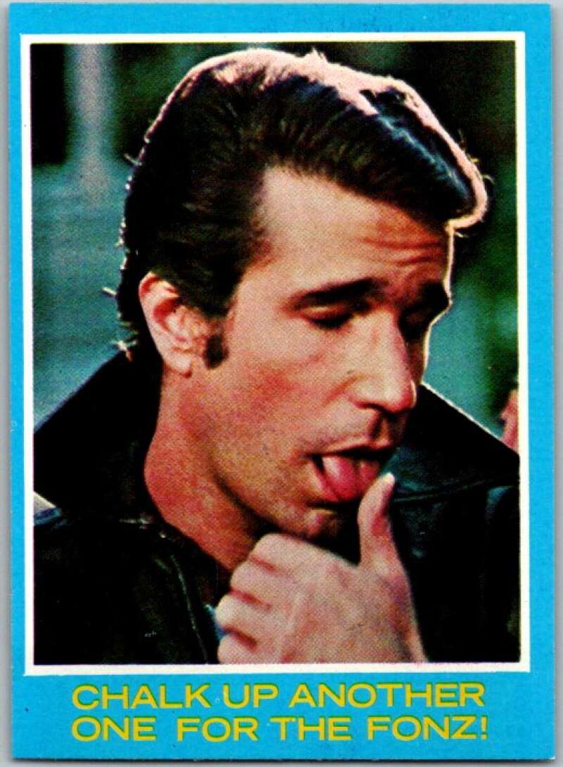 1976 Topps Happy Days #31 Chalk Up Another One for the Fonz V35907