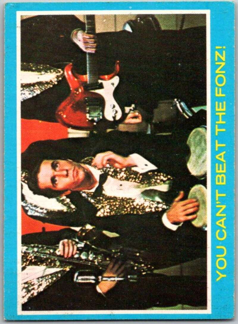 1976 Topps Happy Days #39 You Can't Beat the Fonz V35934