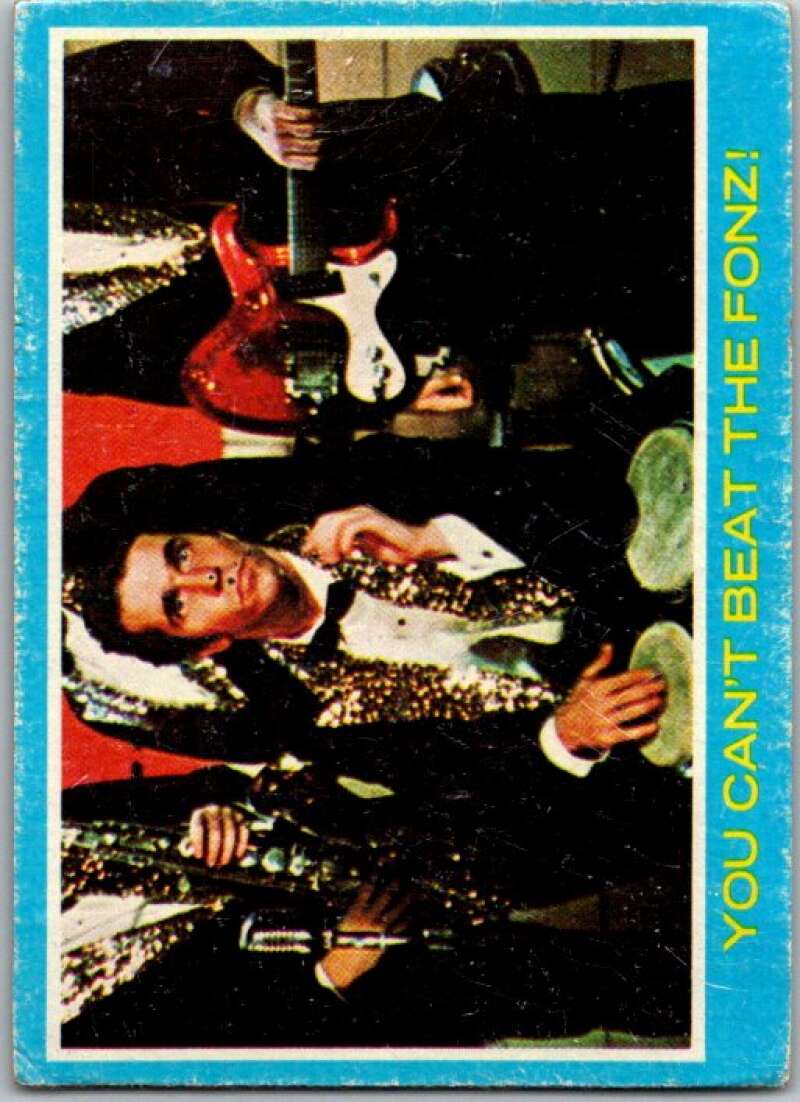 1976 Topps Happy Days #39 You Can't Beat the Fonz V35936