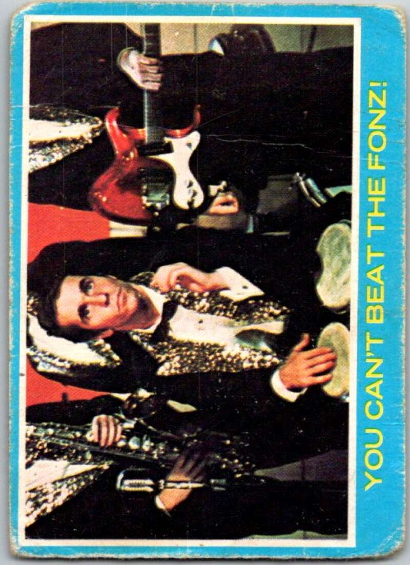 1976 Topps Happy Days #39 You Can't Beat the Fonz V35937
