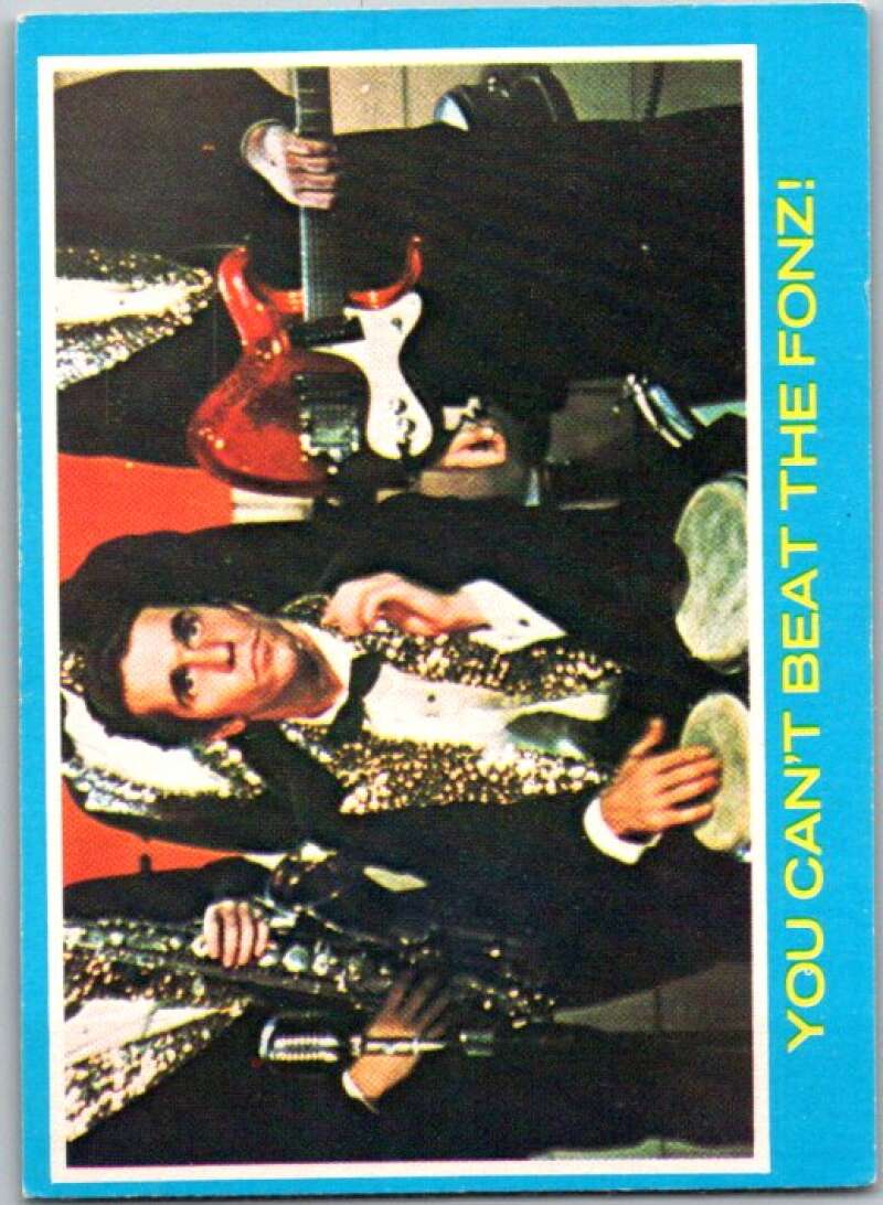 1976 Topps Happy Days #39 You Can't Beat the Fonz V35938