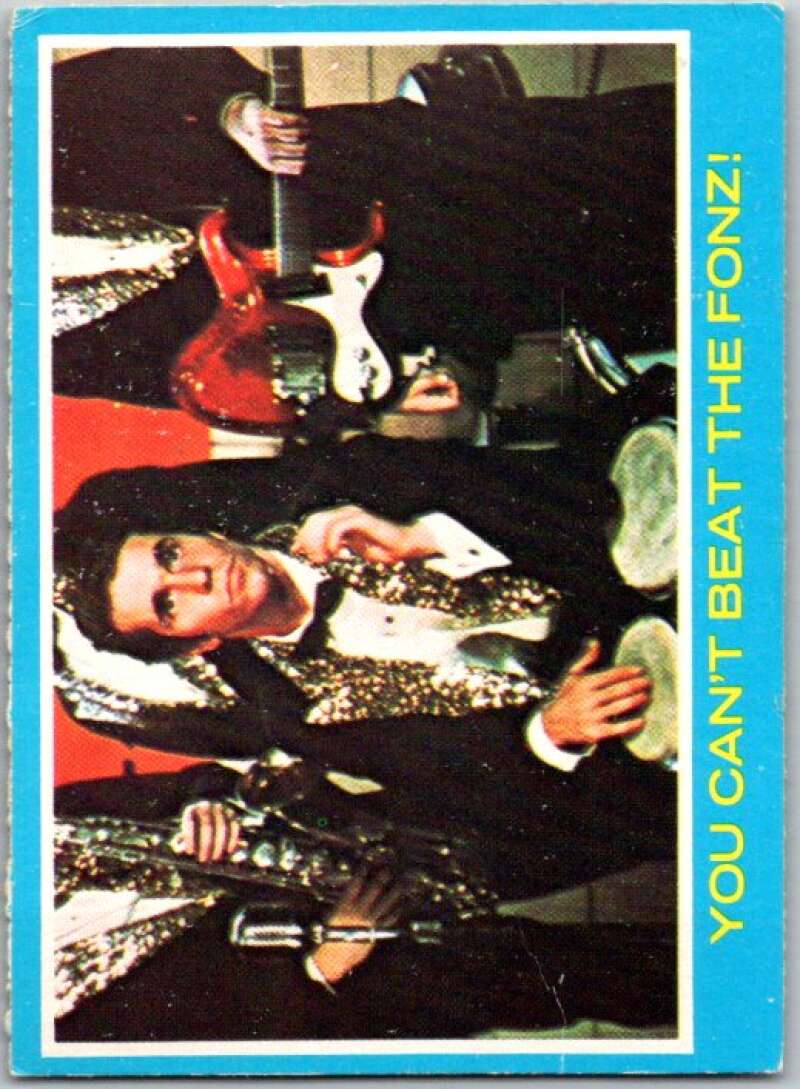 1976 Topps Happy Days #39 You Can't Beat the Fonz V35939