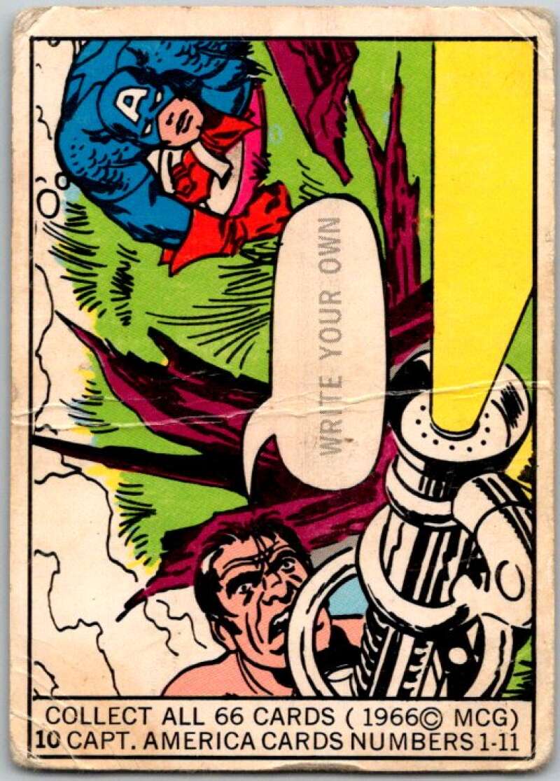 1966 Marvel Super Heroes #10 Write Your Own V35969