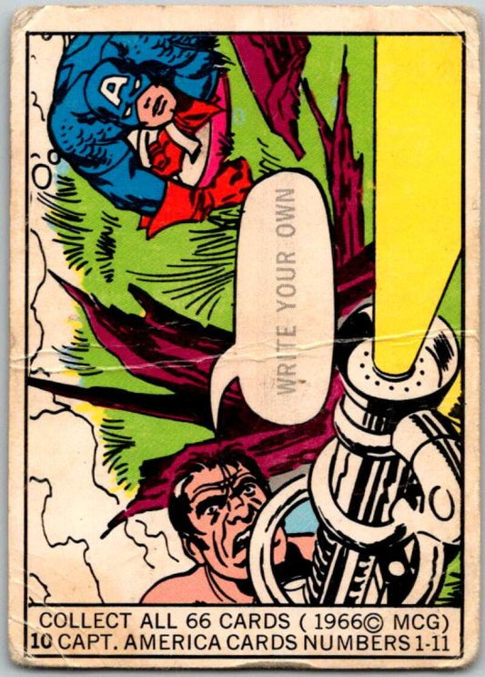 1966 Marvel Super Heroes #10 Write Your Own  V35969