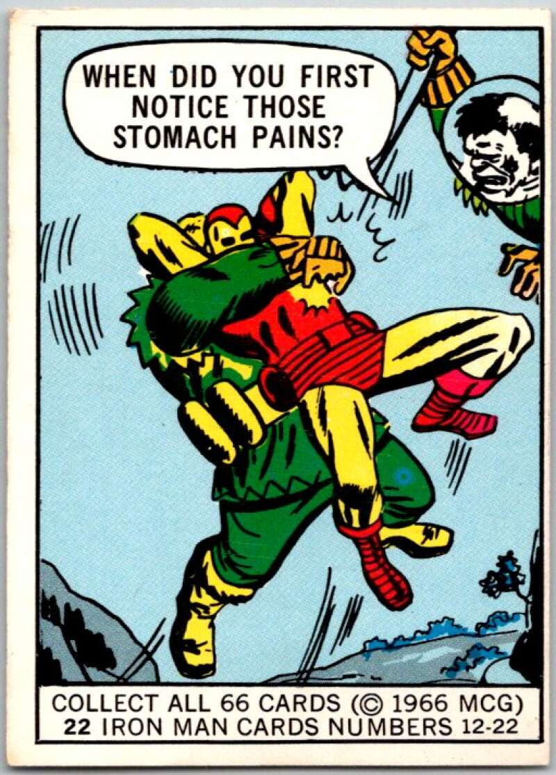 1966 Marvel Super Heroes #22 First notice stomach pains? V35975
