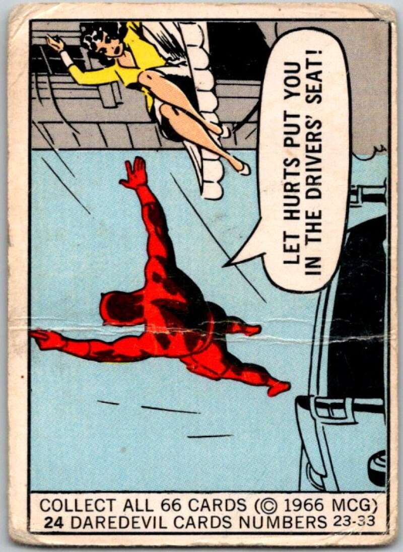 1966 Marvel Super Heroes #24 Hurts in Drivers Seat V35976