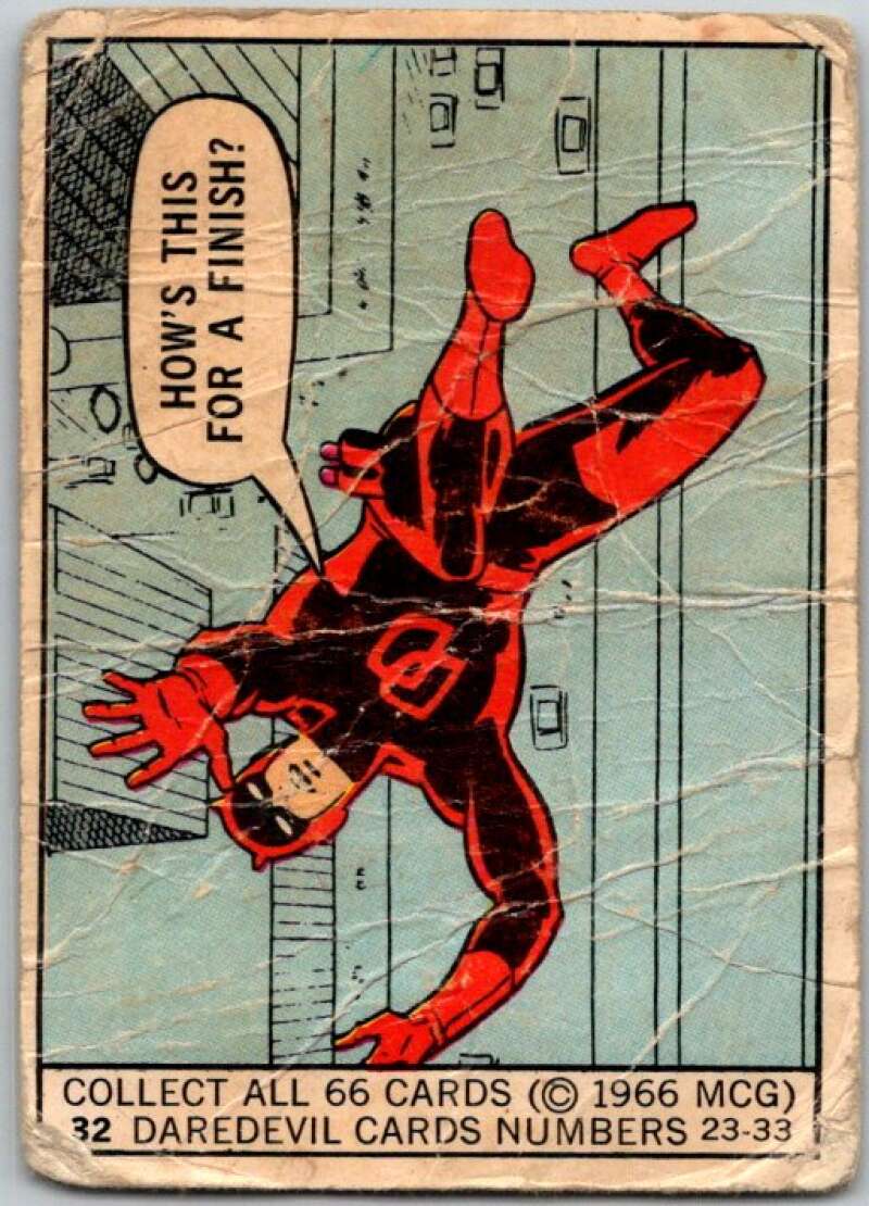 1966 Marvel Super Heroes #32 Hows this for Finish? V35978