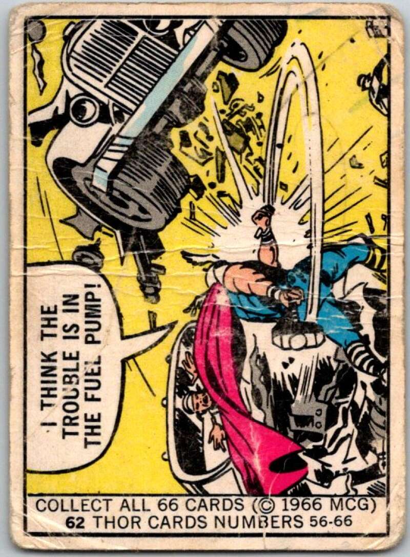 1966 Marvel Super Heroes #62 Trouble in Fuel Pump! V35983