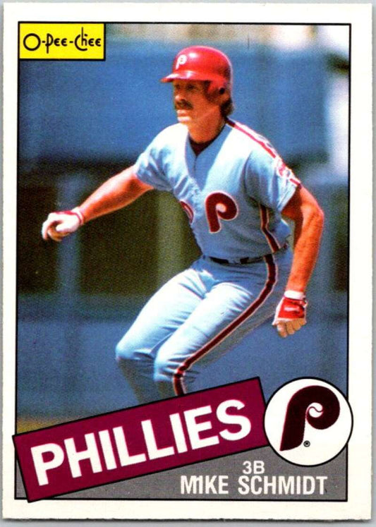1985 O-Pee-Chee #67 Mike Schmidt  Philadelphia Phillies  V36011