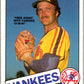 1985 O-Pee-Chee #98 Ed Whitson  New York Yankees  V36021