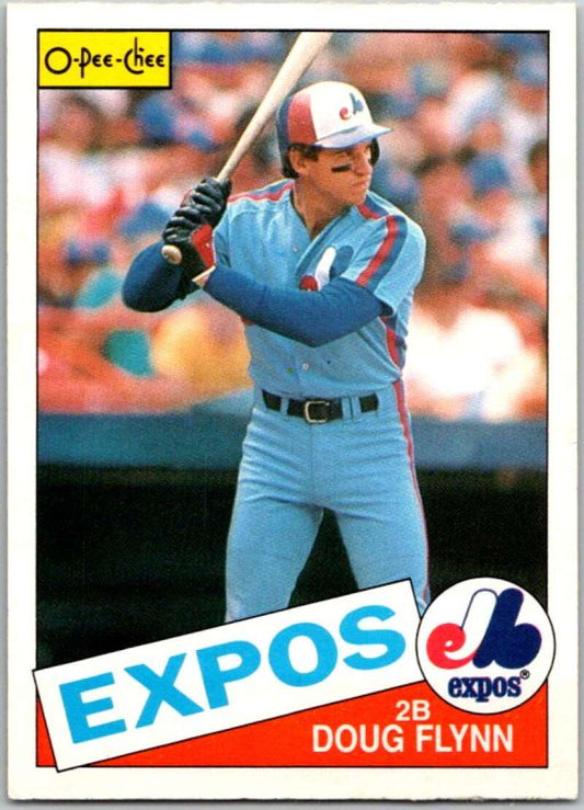 1985 O-Pee-Chee #112 Doug Flynn  Montreal Expos  V36025