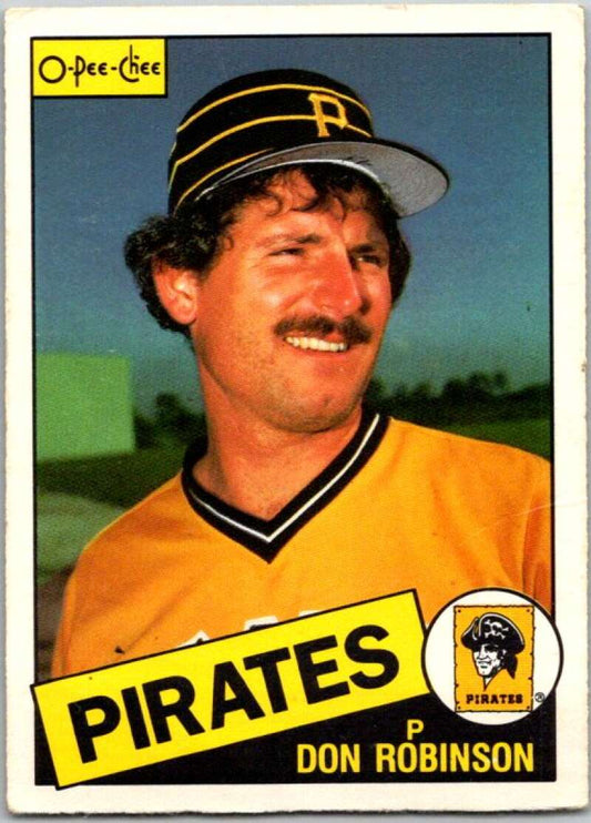 1985 O-Pee-Chee #129 Don Robinson  Pittsburgh Pirates  V36030