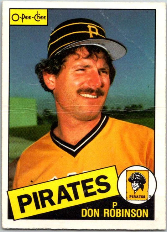1985 O-Pee-Chee #129 Don Robinson  Pittsburgh Pirates  V36031