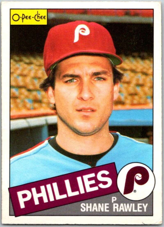 1985 O-Pee-Chee #169 Shane Rawley  Philadelphia Phillies  V36048