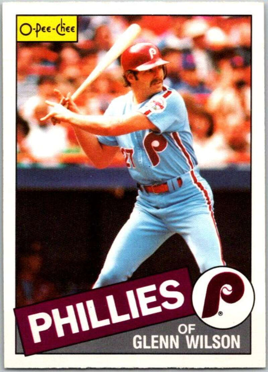 1985 O-Pee-Chee #189 Glenn Wilson  Philadelphia Phillies  V36056
