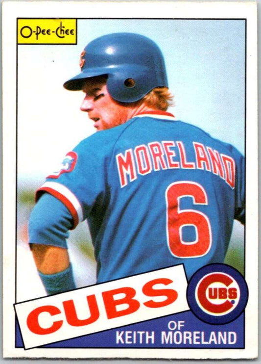 1985 O-Pee-Chee #197 Keith Moreland  Chicago Cubs  V36061