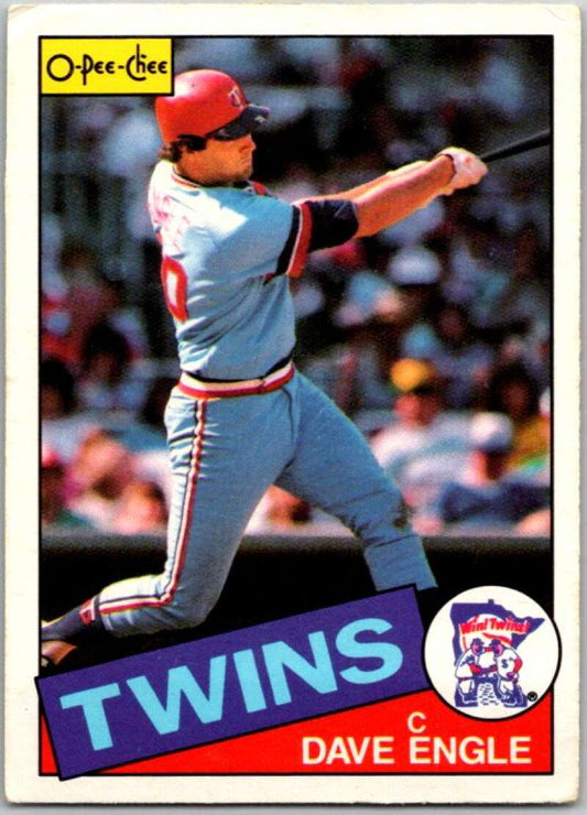 1985 O-Pee-Chee #199 Dave Engle  Minnesota Twins  V36062
