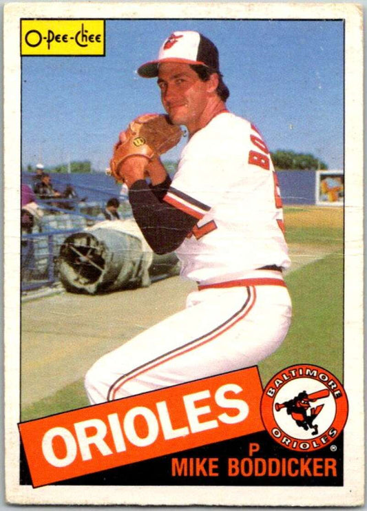 1985 O-Pee-Chee #225 Mike Boddicker  Baltimore Orioles  V36068