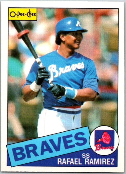 1985 O-Pee-Chee #232 Rafael Ramirez  Atlanta Braves  V36070