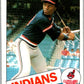 1985 O-Pee-Chee #263 Mel Hall  Cleveland Indians  V36082