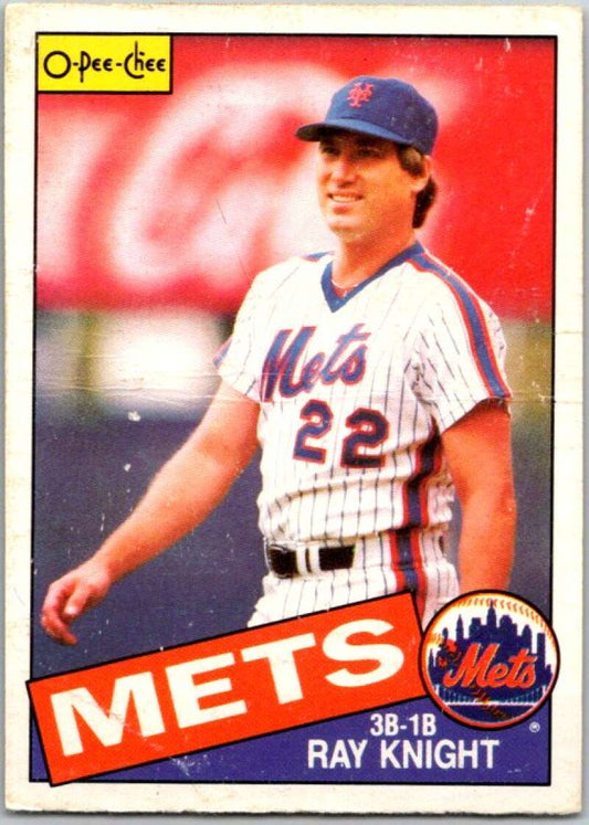 1985 O-Pee-Chee #274 Ray Knight  New York Mets  V36088