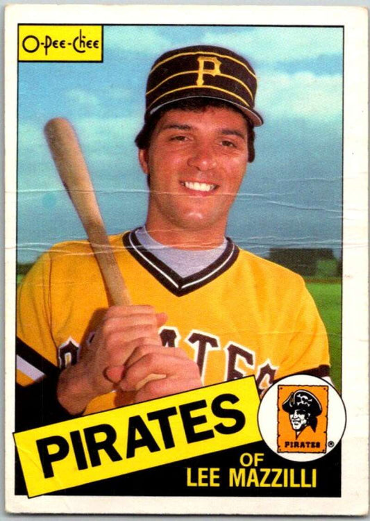 1985 O-Pee-Chee #323 Lee Mazzilli  Pittsburgh Pirates  V36108