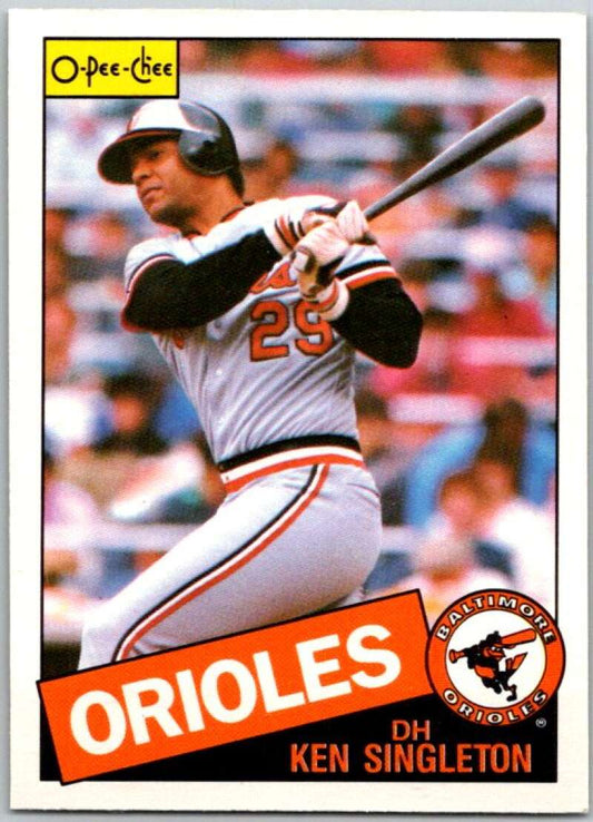 1985 O-Pee-Chee #326 Ken Singleton  Baltimore Orioles  V36109