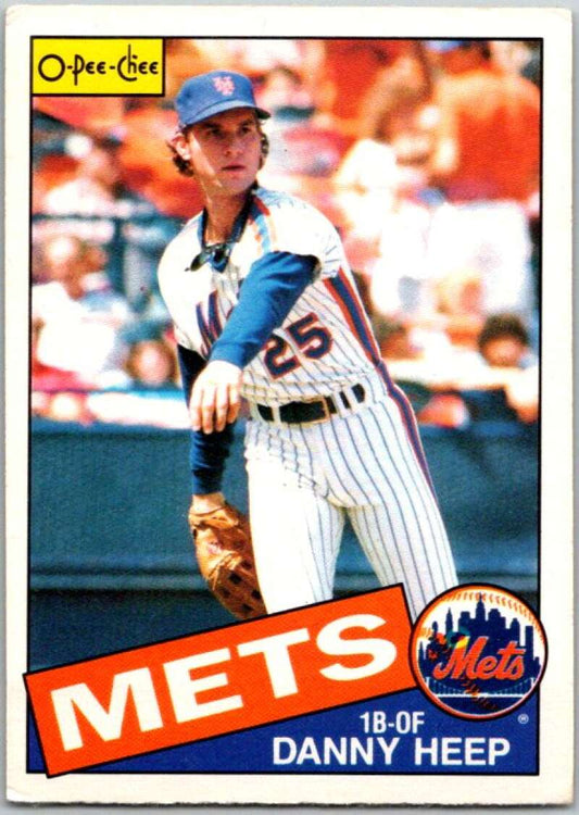 1985 O-Pee-Chee #339 Danny Heep  New York Mets  V36113
