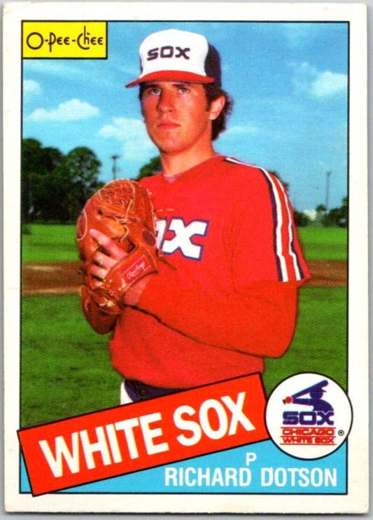 1985 O-Pee-Chee #364 Richard Dotson  Chicago White Sox  V36128