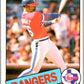 1985 O-Pee-Chee #387 George Wright  Texas Rangers  V36137