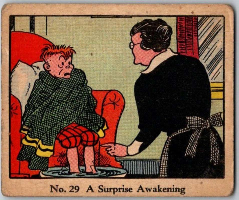 1937 Caramels Dick Tracy #29 A Surprise Awakening V36153