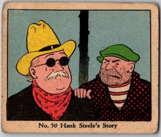 1937 Caramels Dick Tracy #50 Hank Steele's Story   V36163
