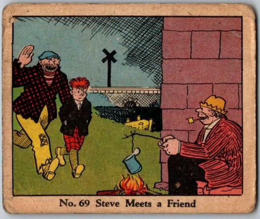 1937 Caramels Dick Tracy #69 Steve Meets a Friend   V36172