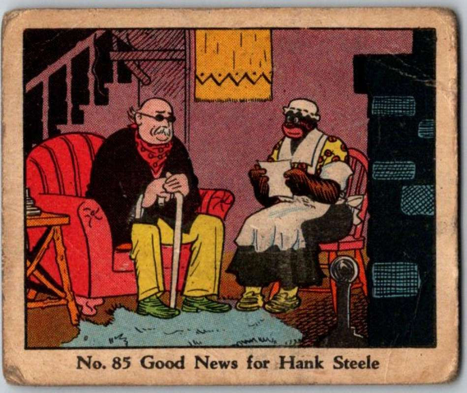 1937 Caramels Dick Tracy #85 Good News for Hank Steele V36182