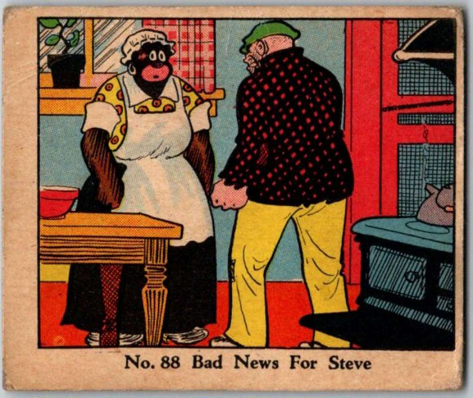 1937 Caramels Dick Tracy #88 Bad News for Steve V36185
