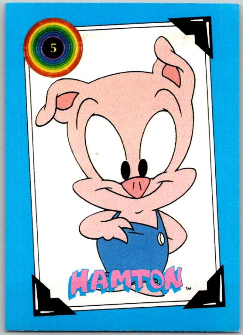 1991 Tiny Toon Adventure #5 Hamton V36194