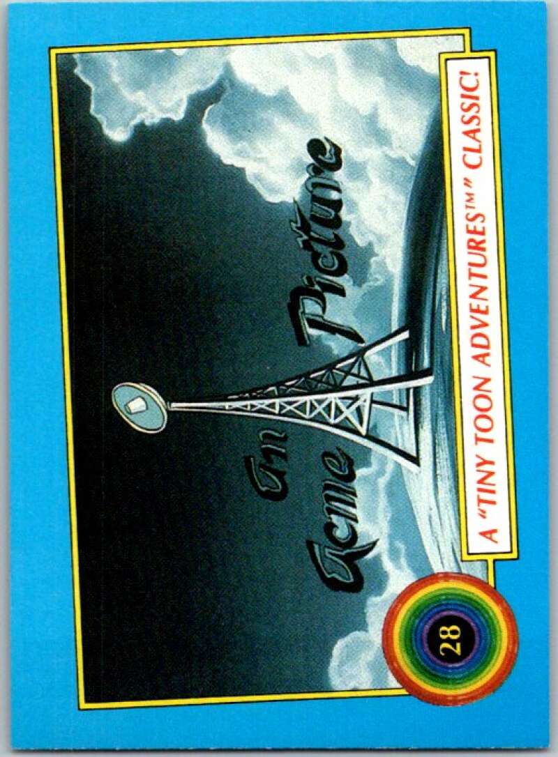 1991 Tiny Toon Adventure #28 A "Tiny Toon Advertures" Classic V36206