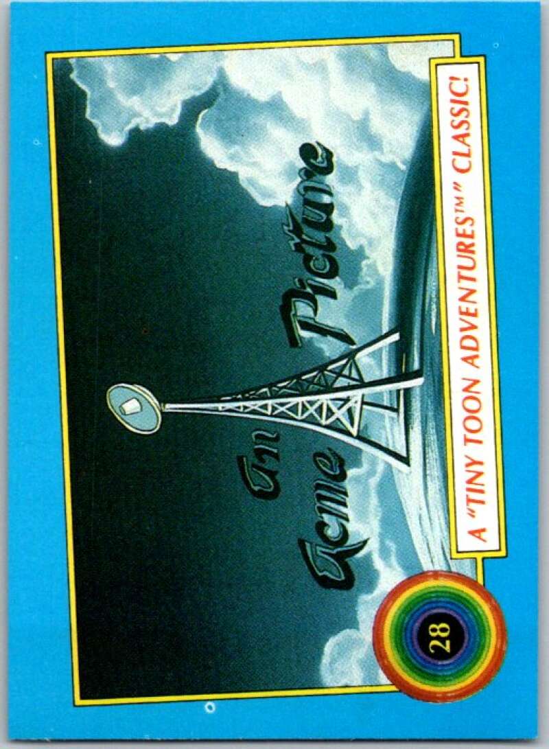 1991 Tiny Toon Adventure #28 A "Tiny Toon Advertures" Classic V36207