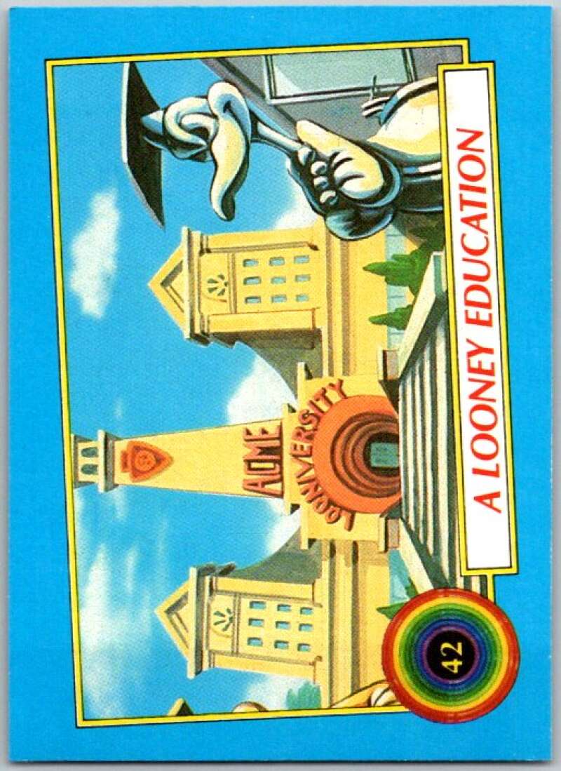 1991 Tiny Toon Adventure #42 A Looney Education V36221