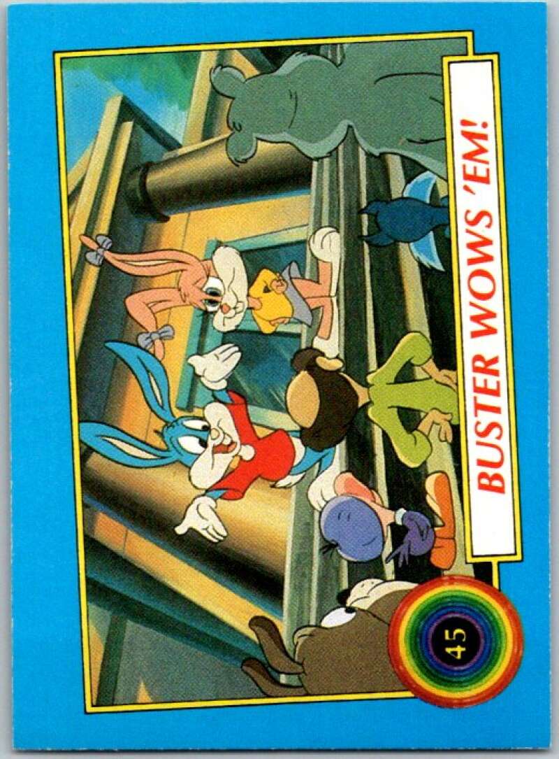 1991 Tiny Toon Adventure #45 Buster Wows 'Em V36222