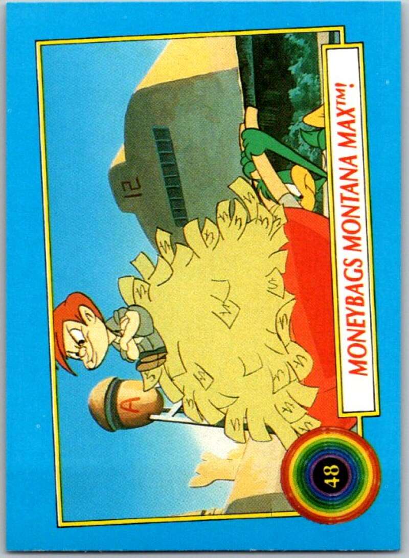 1991 Tiny Toon Adventure #48 Moneybags Montana Max V36226