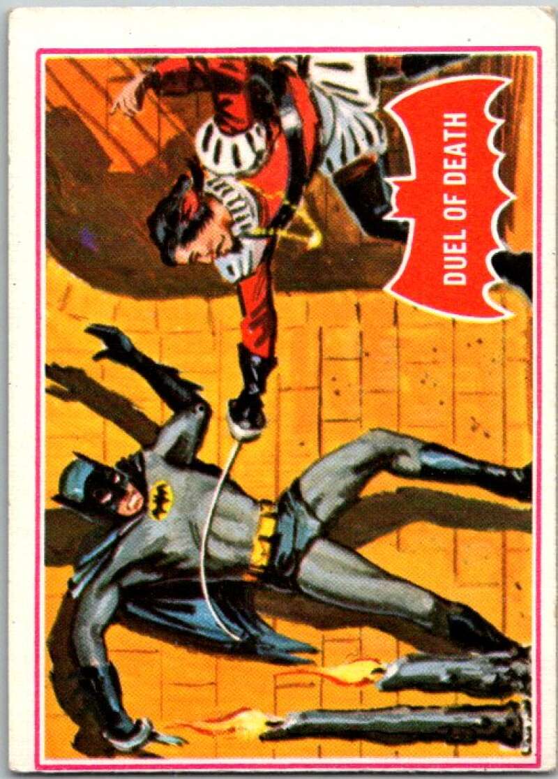1966 Topps Batman Series Red Bat #41 Duel of Death V36319