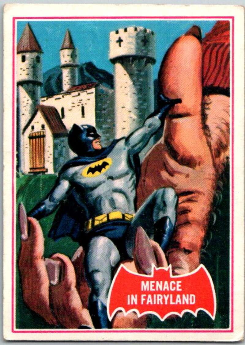 1966 Topps Batman Series Red Bat #43 Menace in Fairyland V36320