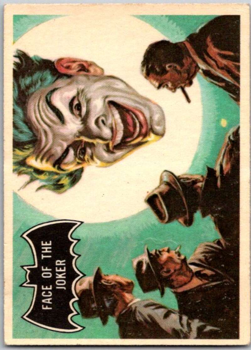 1966 Topps Batman Black Bat #9 Face of the Joker V36427