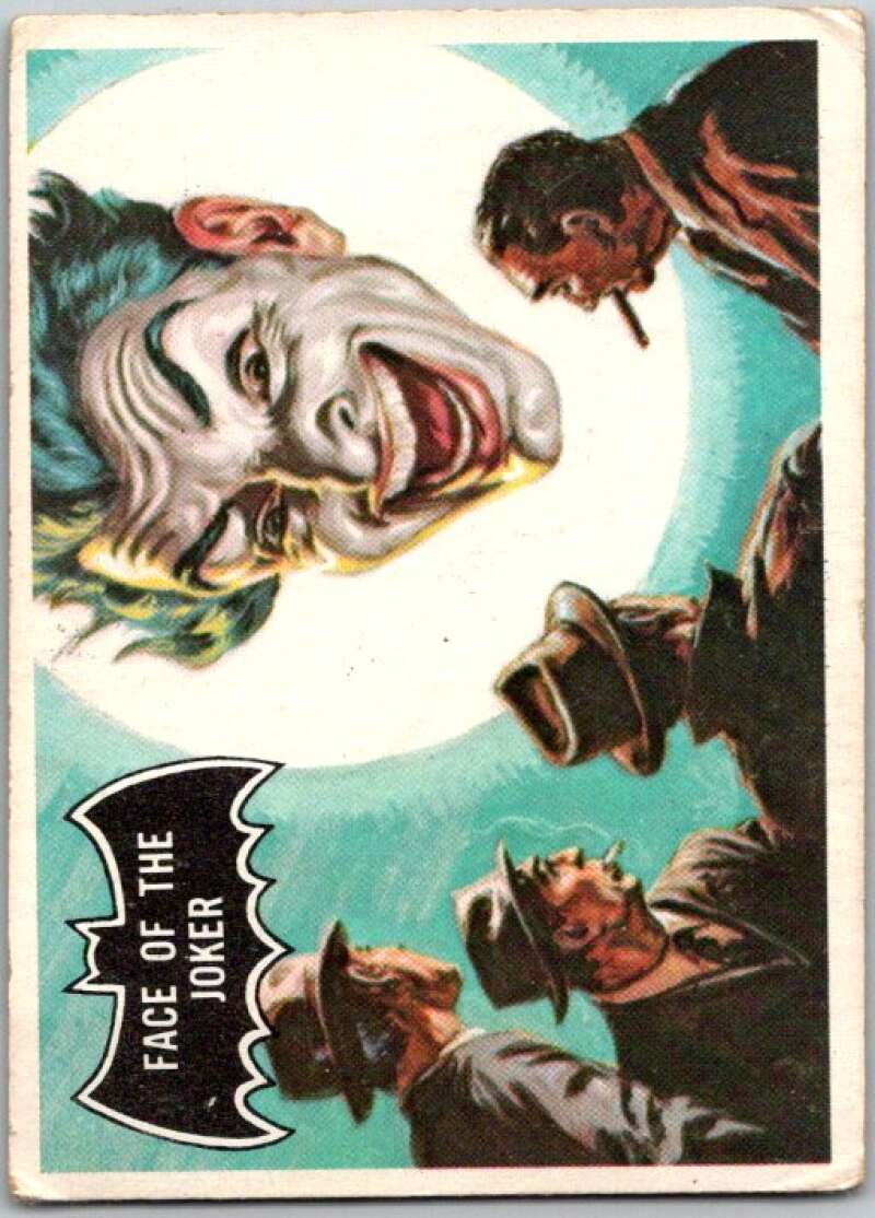 1966 Topps Batman Black Bat #9 Face of the Joker V36428